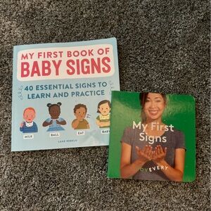 2 baby sign language books